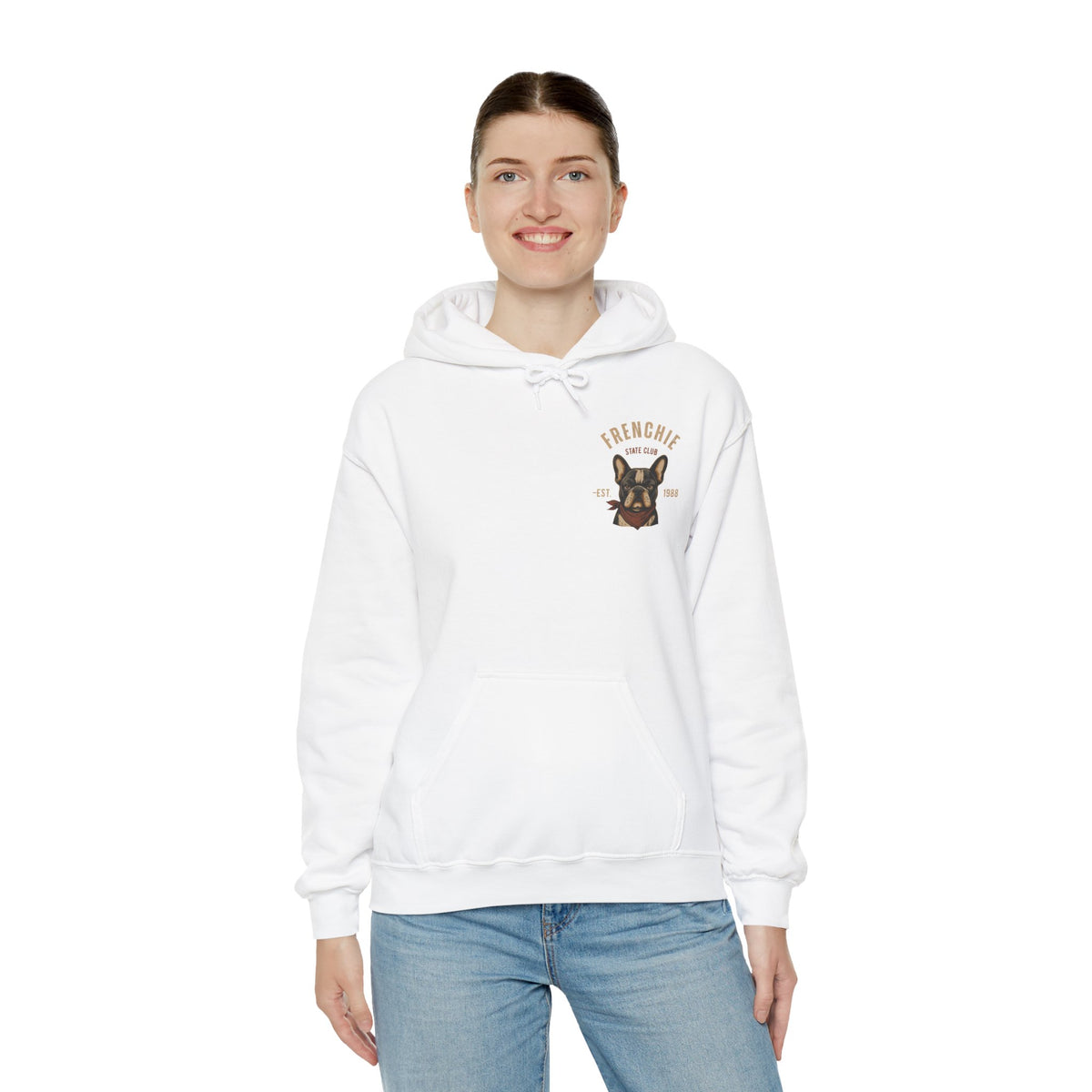 Frenchie Dog Hoodie – "Frenchie Off Duty" Comfort Pullover