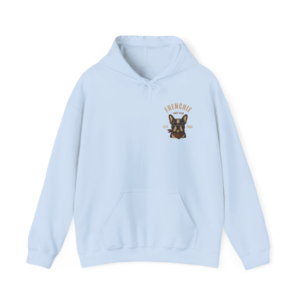 Frenchie Dog Hoodie – "Frenchie Off Duty" Comfort Pullover