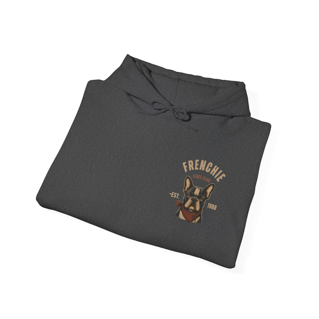 Frenchie Dog Hoodie – "Frenchie Off Duty" Comfort Pullover