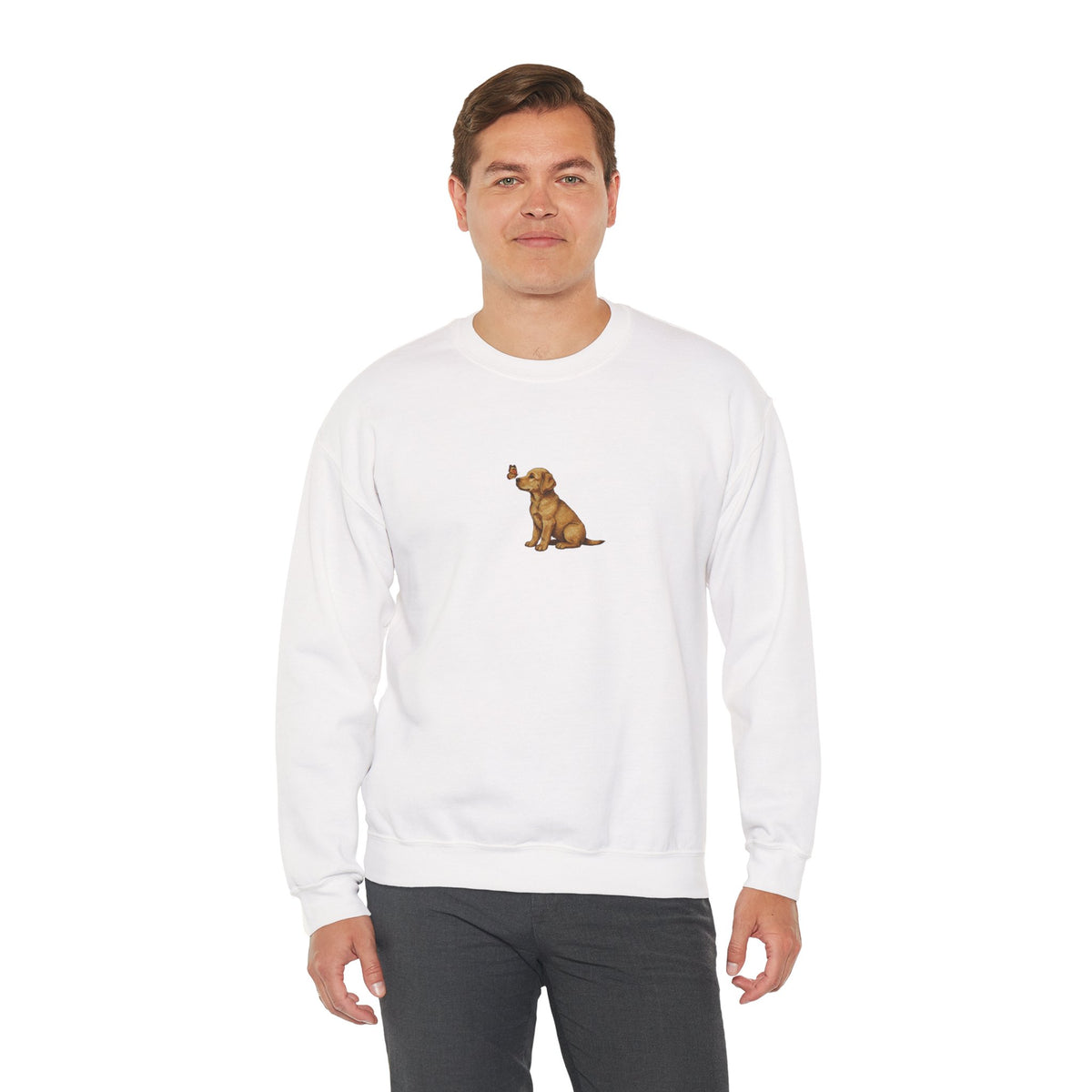 Labrador Puppy Crewneck Sweatshirt