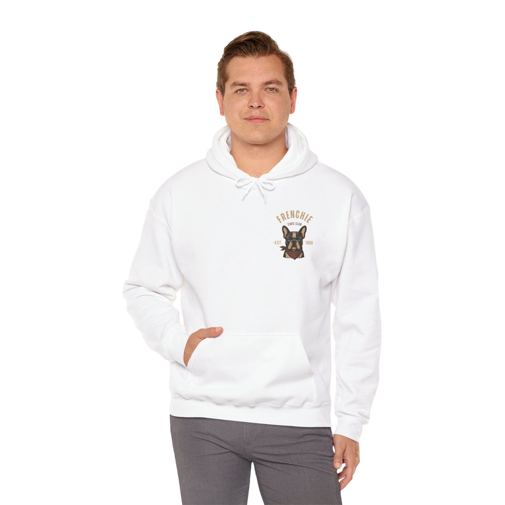 Frenchie Dog Hoodie – "Frenchie Off Duty" Comfort Pullover