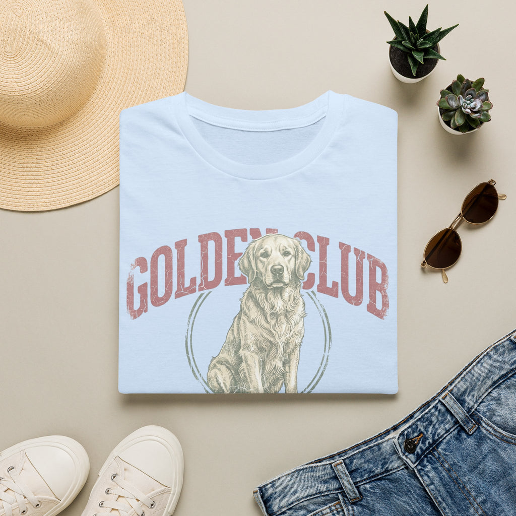 Golden Club T‑Shirt — Vintage Labrador Graphic Tee (Est. 1971)