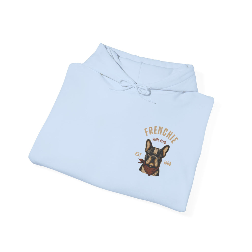 Frenchie Dog Hoodie – "Frenchie Off Duty" Comfort Pullover