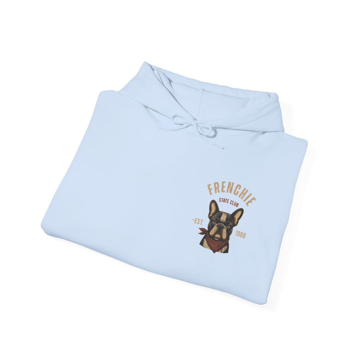 Frenchie Dog Hoodie – "Frenchie Off Duty" Comfort Pullover