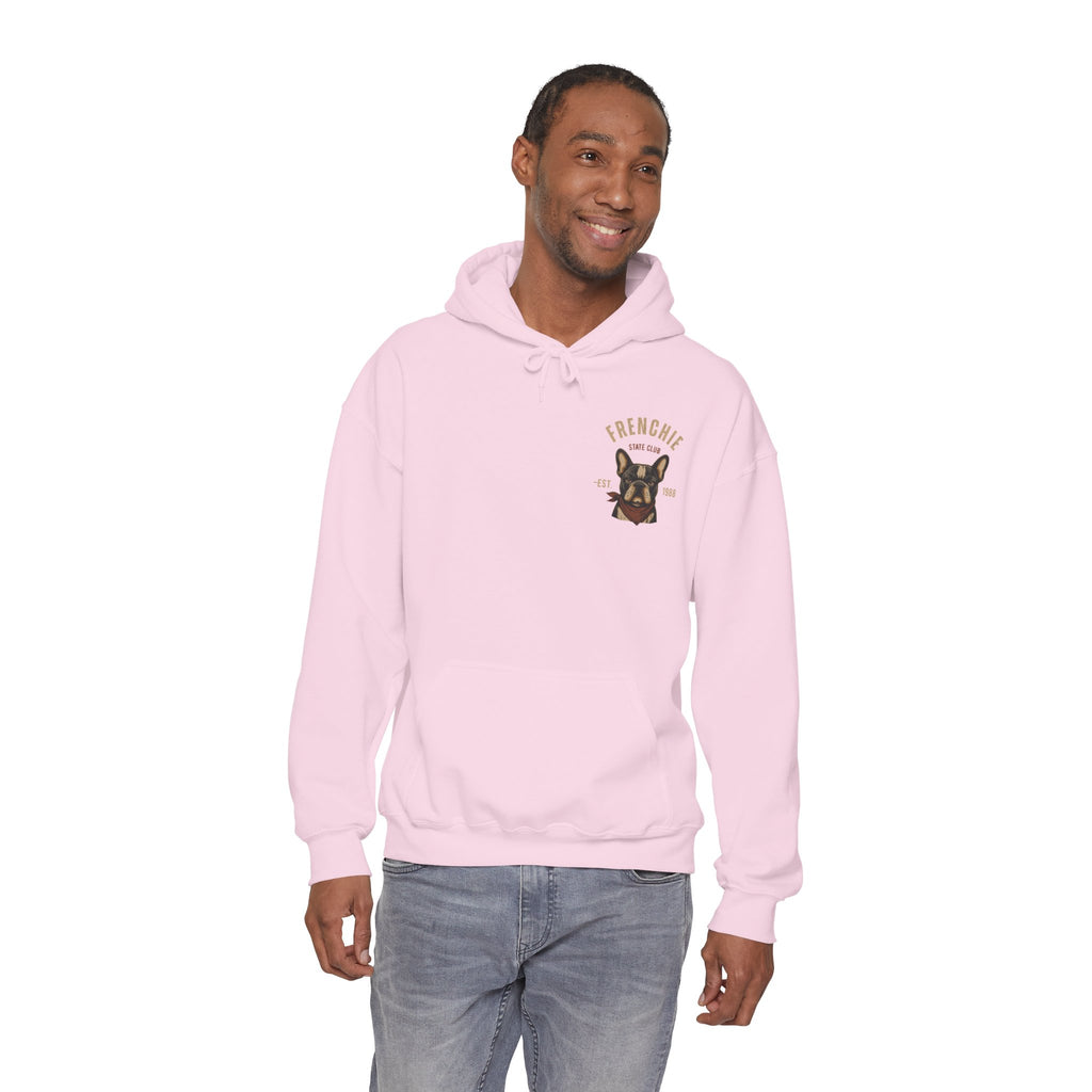 Frenchie Dog Hoodie – "Frenchie Off Duty" Comfort Pullover