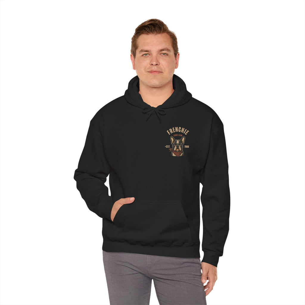 Frenchie Dog Hoodie – "Frenchie Off Duty" Comfort Pullover