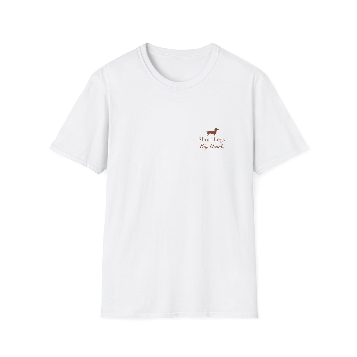 Dachshund “Short Legs, Big Heart” T‑Shirt