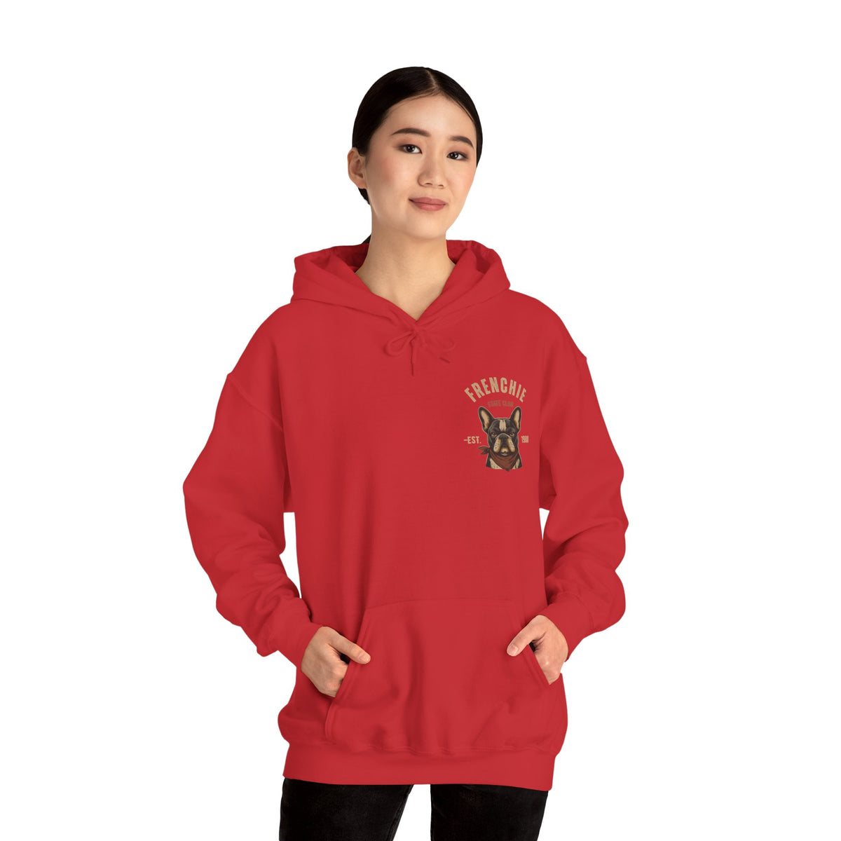 Frenchie Dog Hoodie – "Frenchie Off Duty" Comfort Pullover