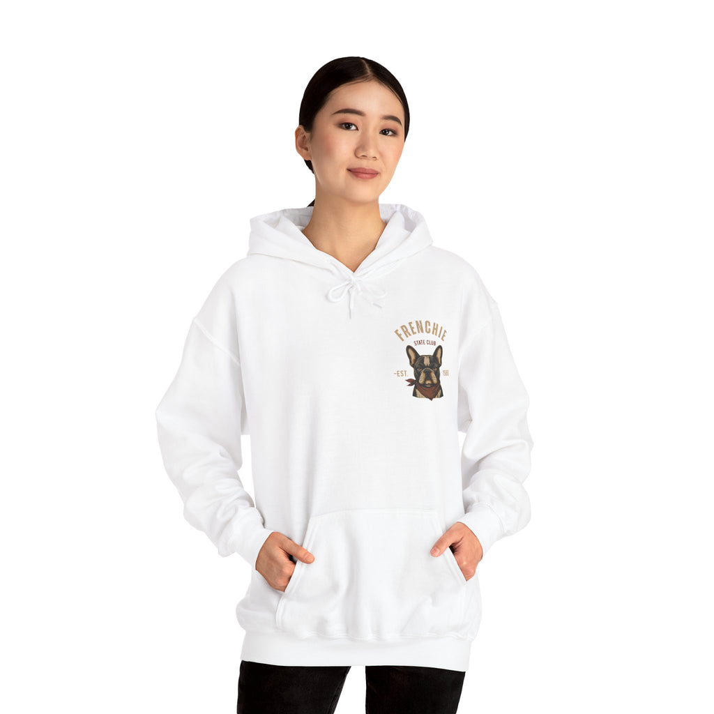 Frenchie Dog Hoodie – "Frenchie Off Duty" Comfort Pullover