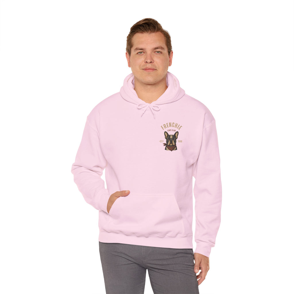 Frenchie Dog Hoodie – "Frenchie Off Duty" Comfort Pullover