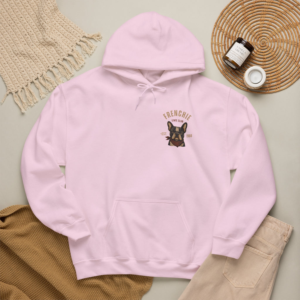 Frenchie Dog Hoodie – "Frenchie Off Duty" Comfort Pullover