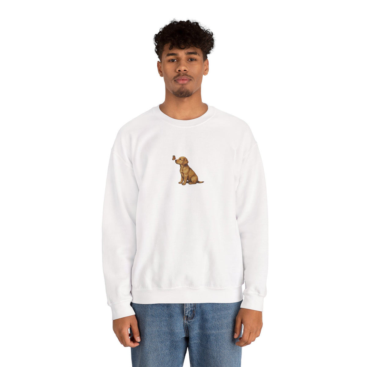 Labrador Puppy Crewneck Sweatshirt