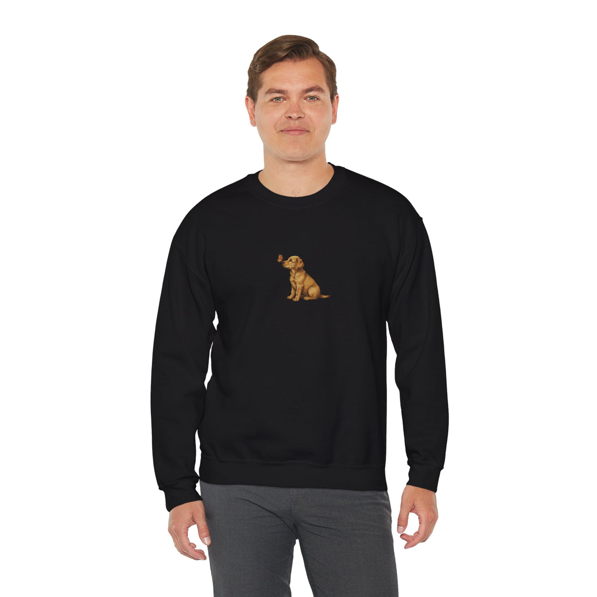 Labrador Puppy Crewneck Sweatshirt