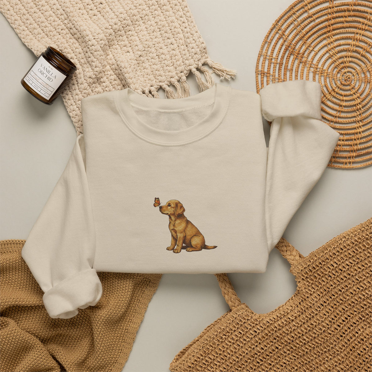 Labrador Puppy Crewneck Sweatshirt