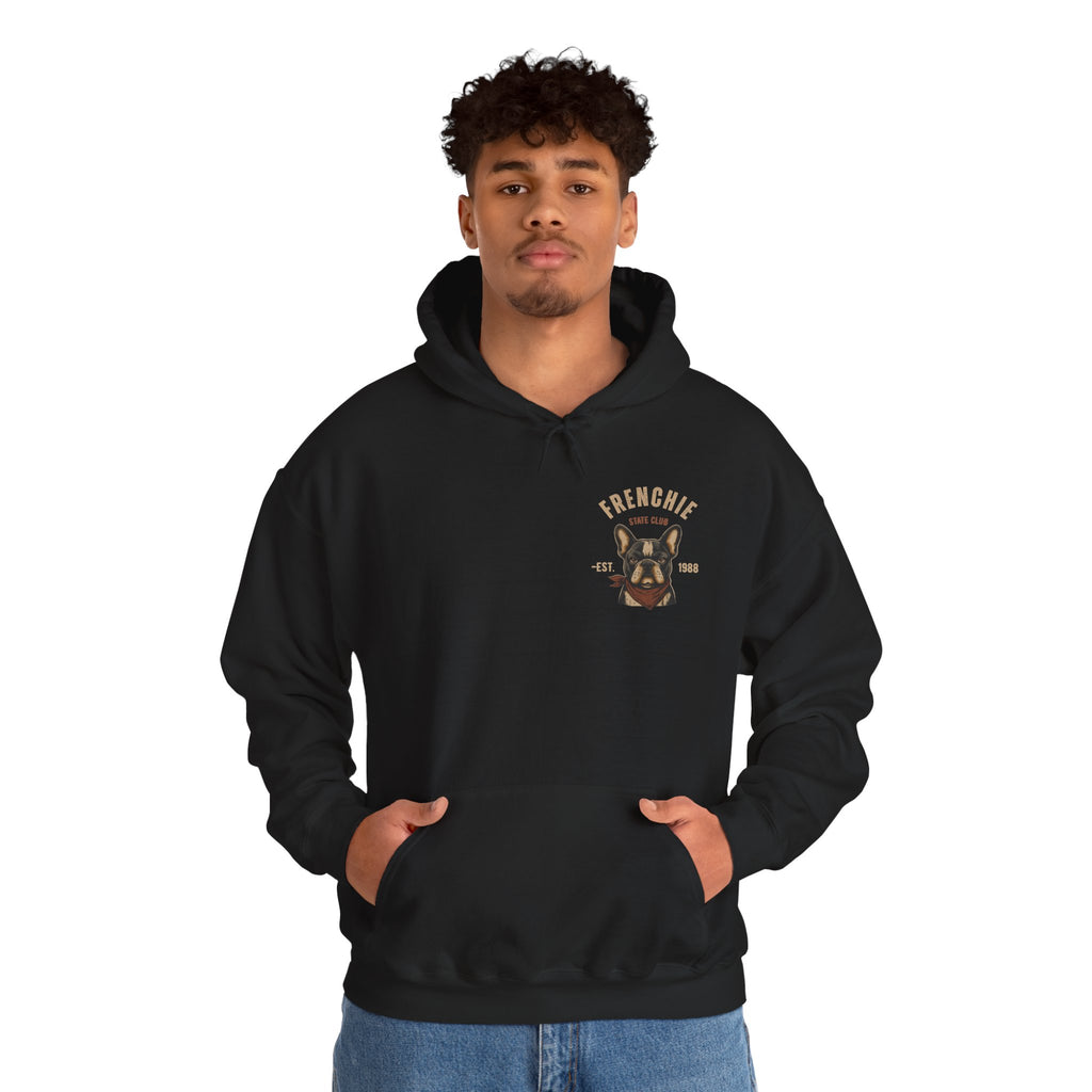 Frenchie Dog Hoodie – "Frenchie Off Duty" Comfort Pullover