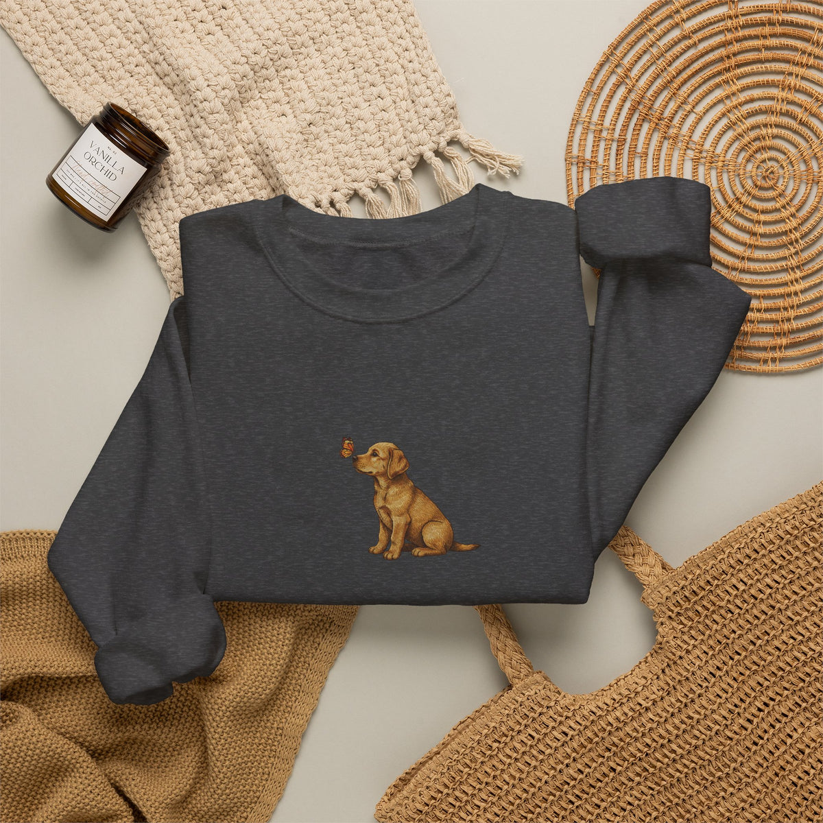 Labrador Puppy Crewneck Sweatshirt