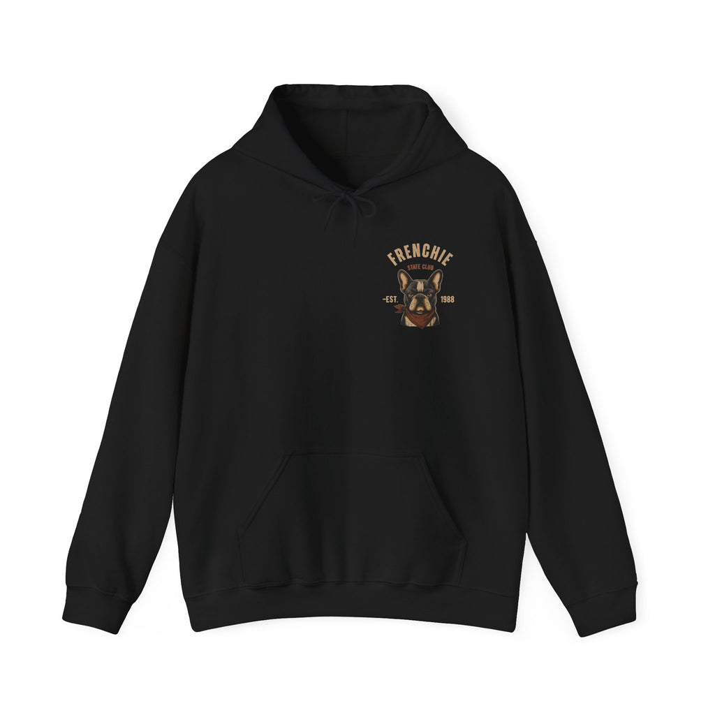 Frenchie Dog Hoodie – "Frenchie Off Duty" Comfort Pullover