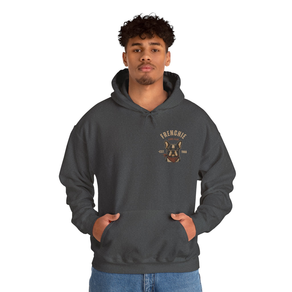 Frenchie Dog Hoodie – "Frenchie Off Duty" Comfort Pullover