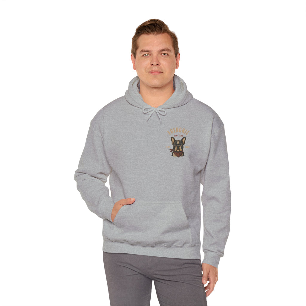 Frenchie Dog Hoodie – "Frenchie Off Duty" Comfort Pullover