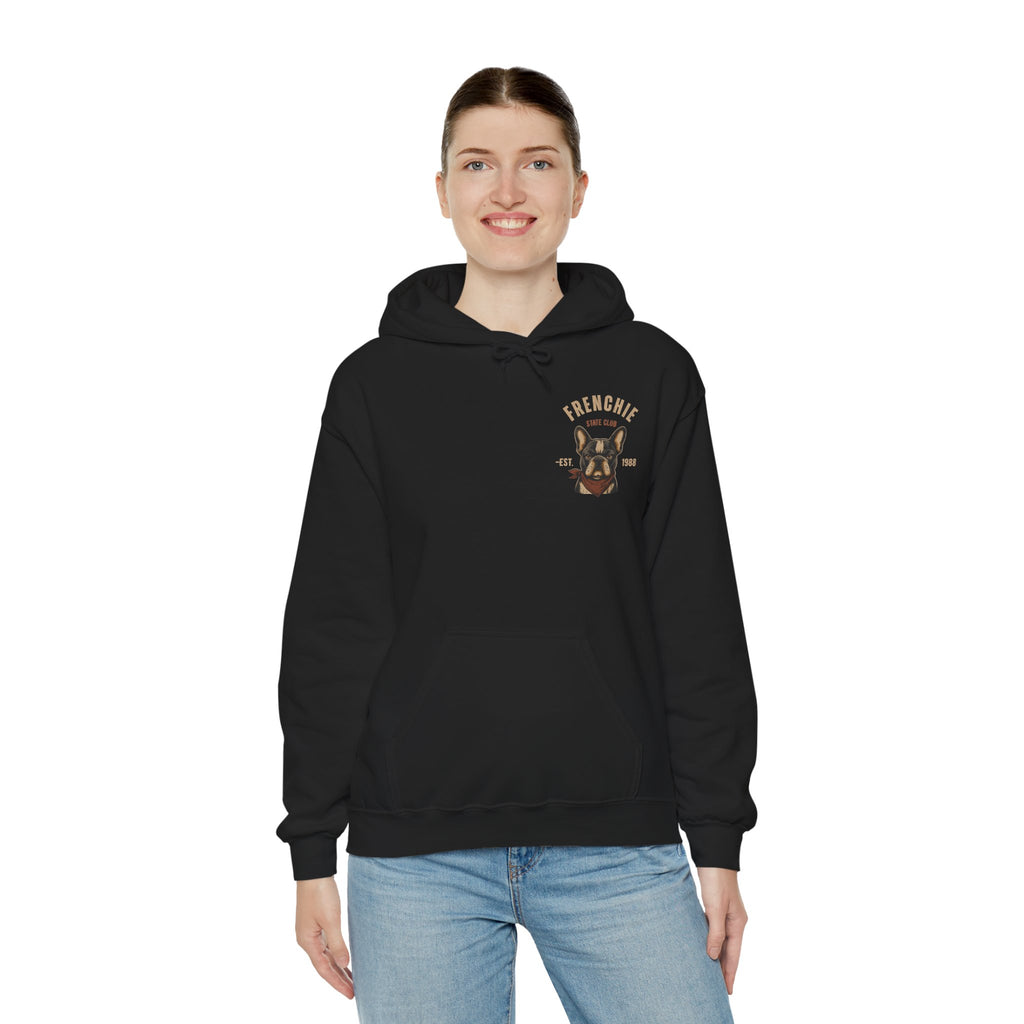 Frenchie Dog Hoodie – "Frenchie Off Duty" Comfort Pullover