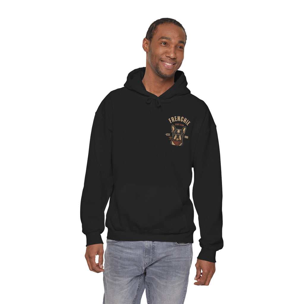 Frenchie Dog Hoodie – "Frenchie Off Duty" Comfort Pullover