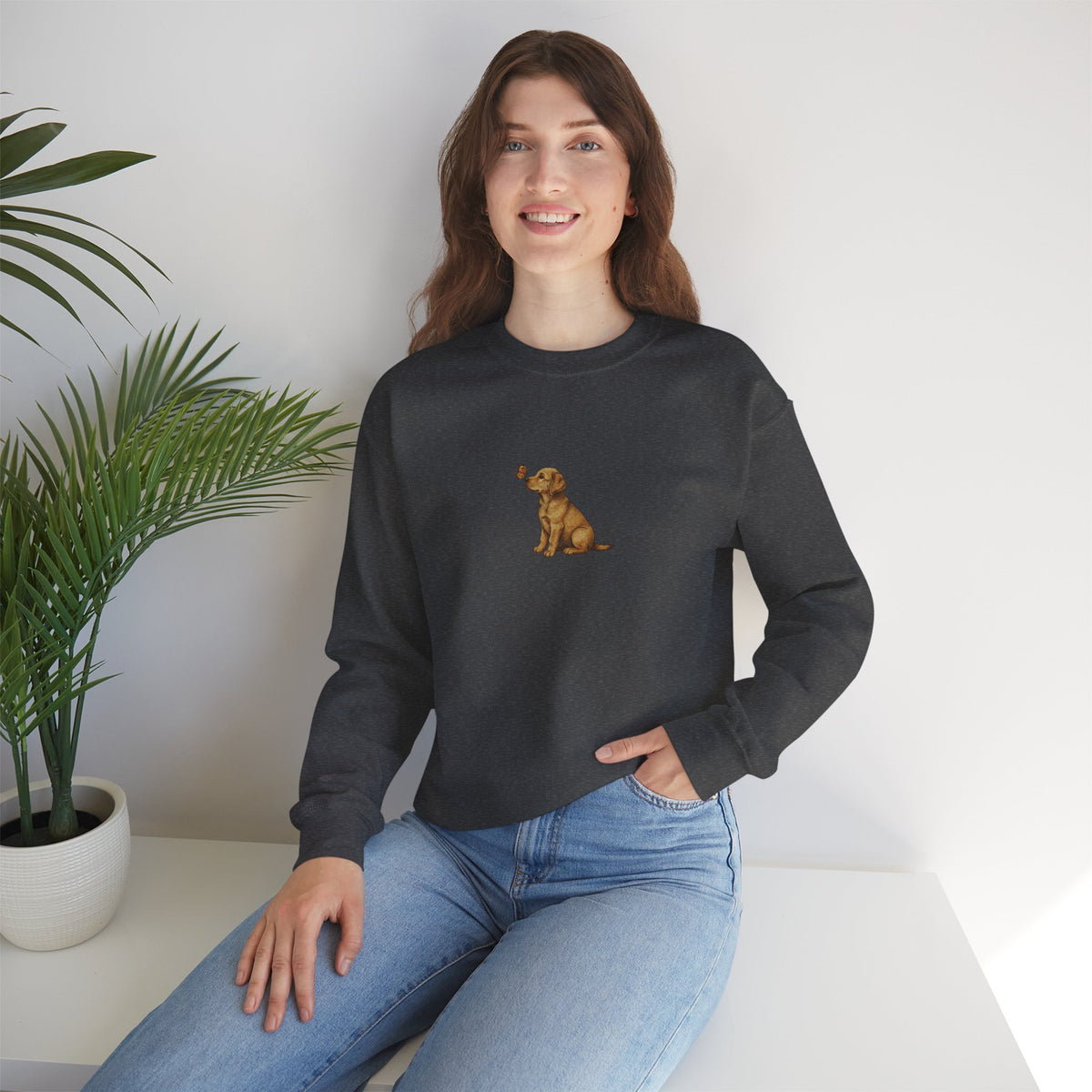Labrador Puppy Crewneck Sweatshirt