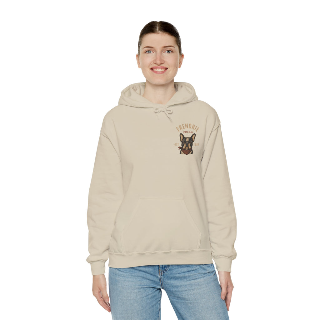 Frenchie Dog Hoodie – "Frenchie Off Duty" Comfort Pullover