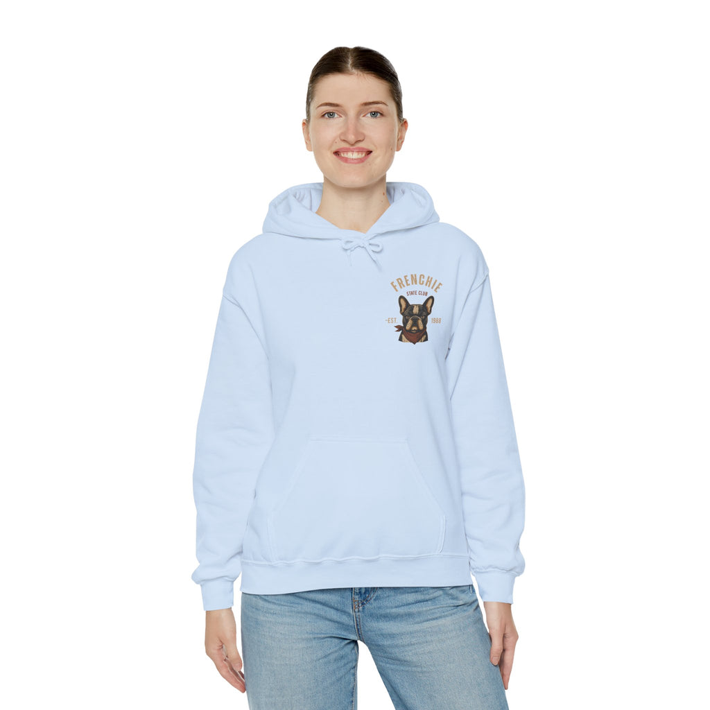 Frenchie Dog Hoodie – "Frenchie Off Duty" Comfort Pullover