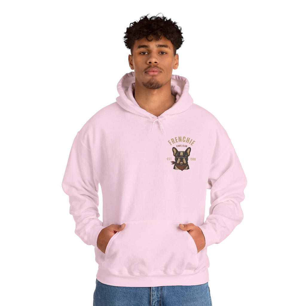 Frenchie Dog Hoodie – "Frenchie Off Duty" Comfort Pullover