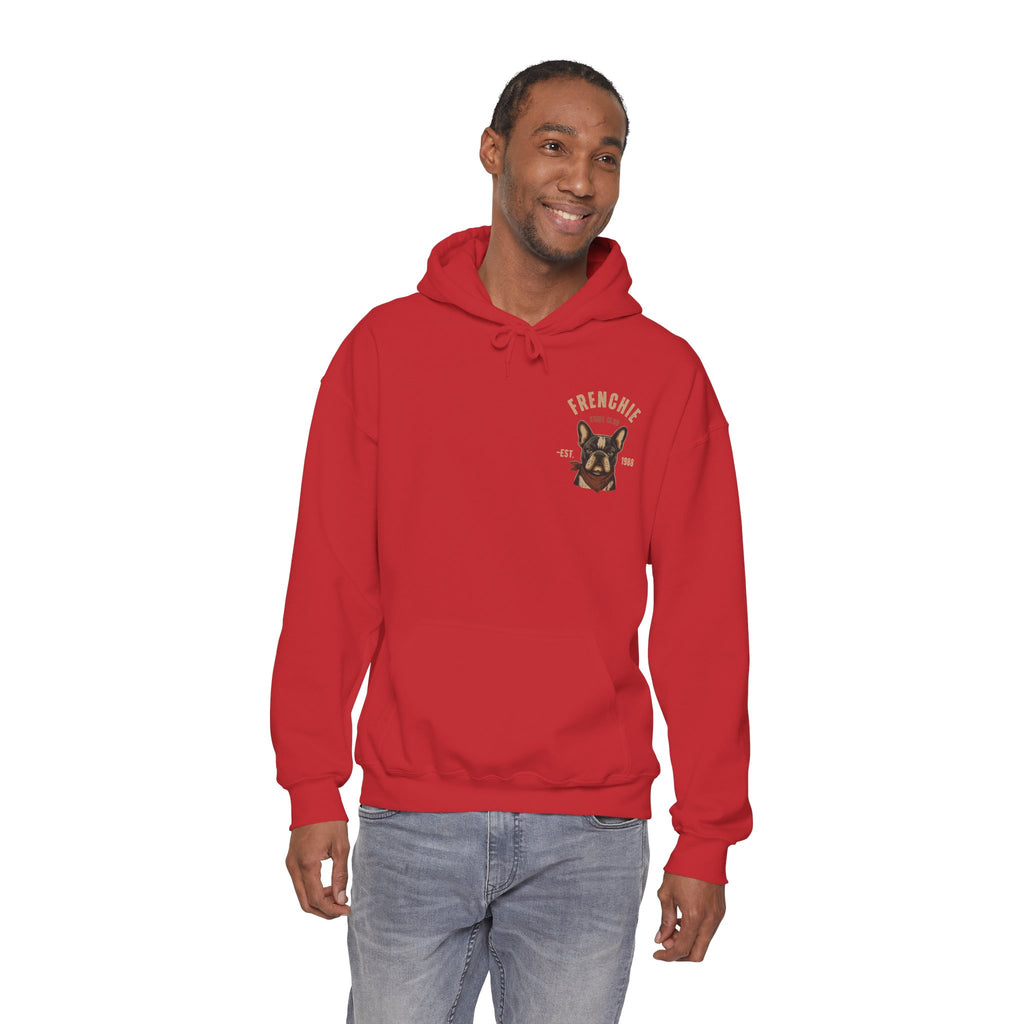 Frenchie Dog Hoodie – "Frenchie Off Duty" Comfort Pullover
