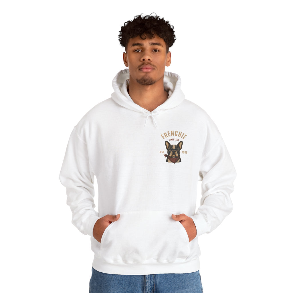 Frenchie Dog Hoodie – "Frenchie Off Duty" Comfort Pullover