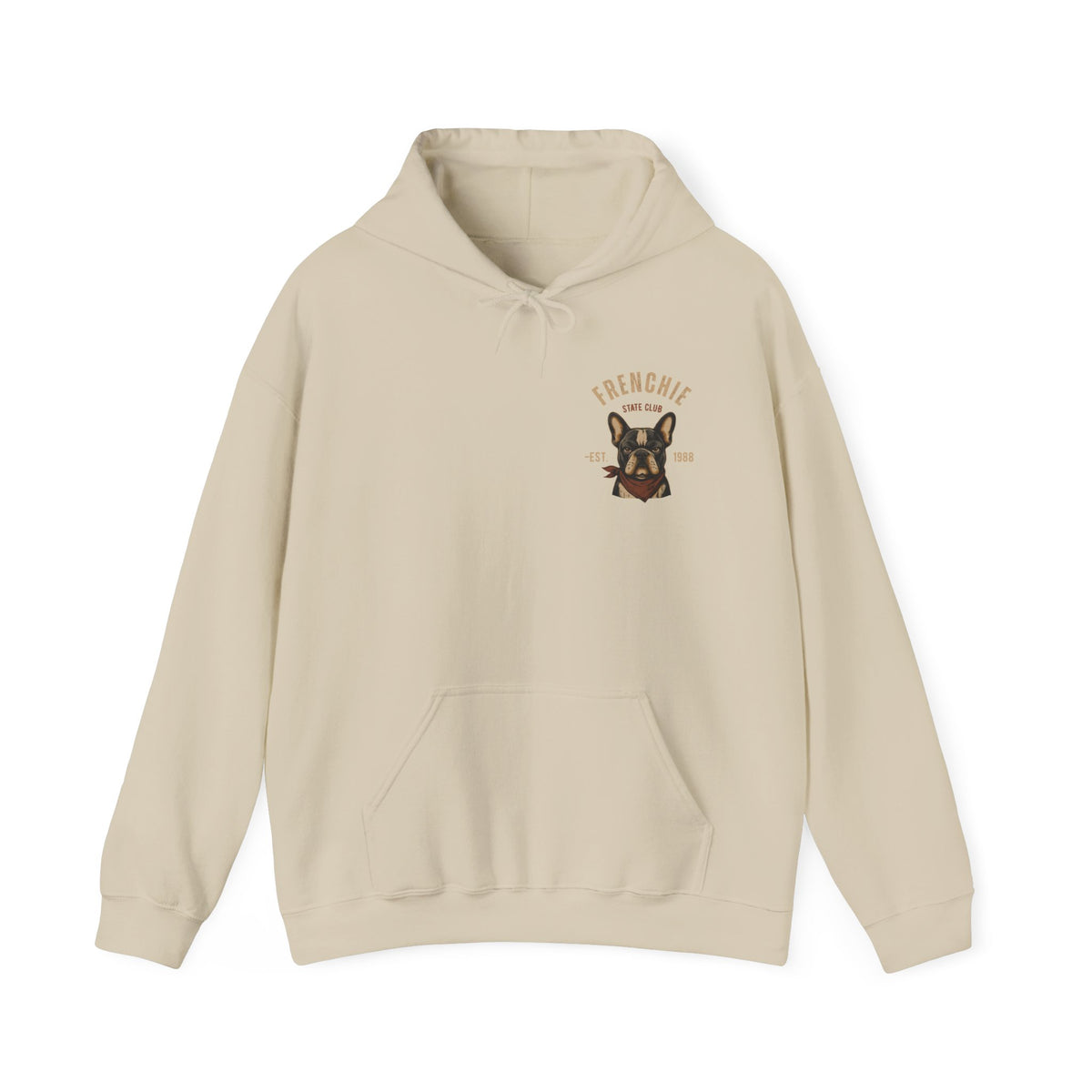 Frenchie Dog Hoodie – "Frenchie Off Duty" Comfort Pullover