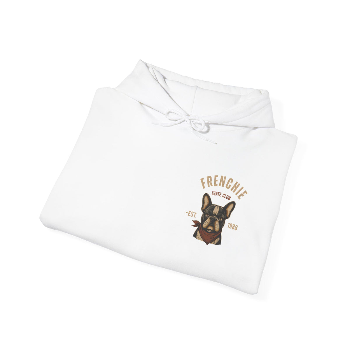Frenchie Dog Hoodie – "Frenchie Off Duty" Comfort Pullover