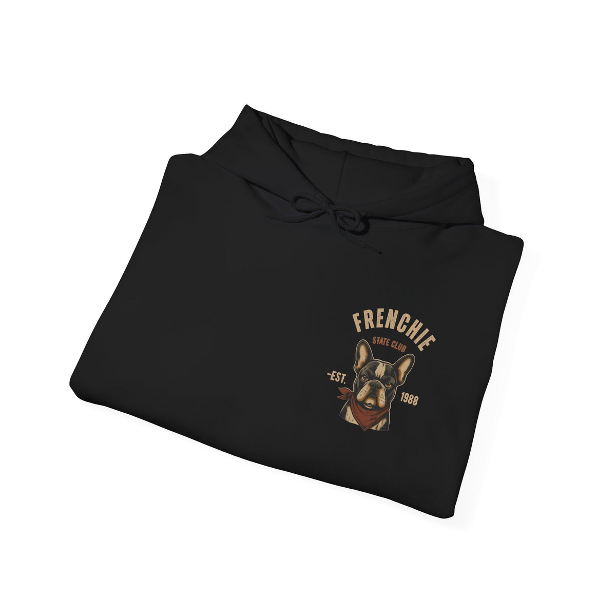 Frenchie Dog Hoodie – "Frenchie Off Duty" Comfort Pullover