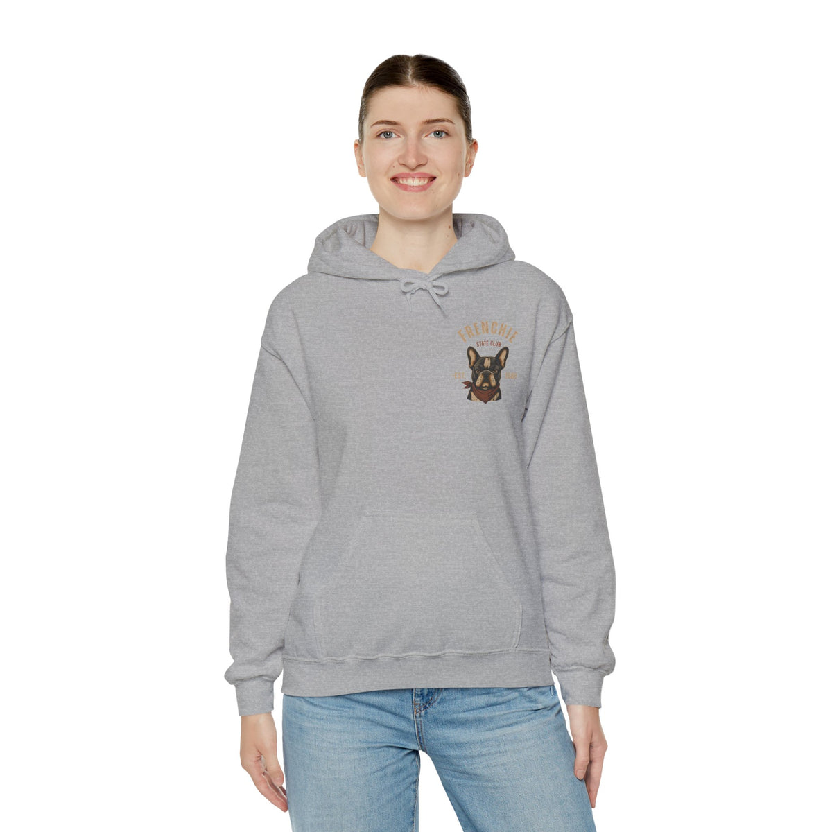 Frenchie Dog Hoodie – "Frenchie Off Duty" Comfort Pullover