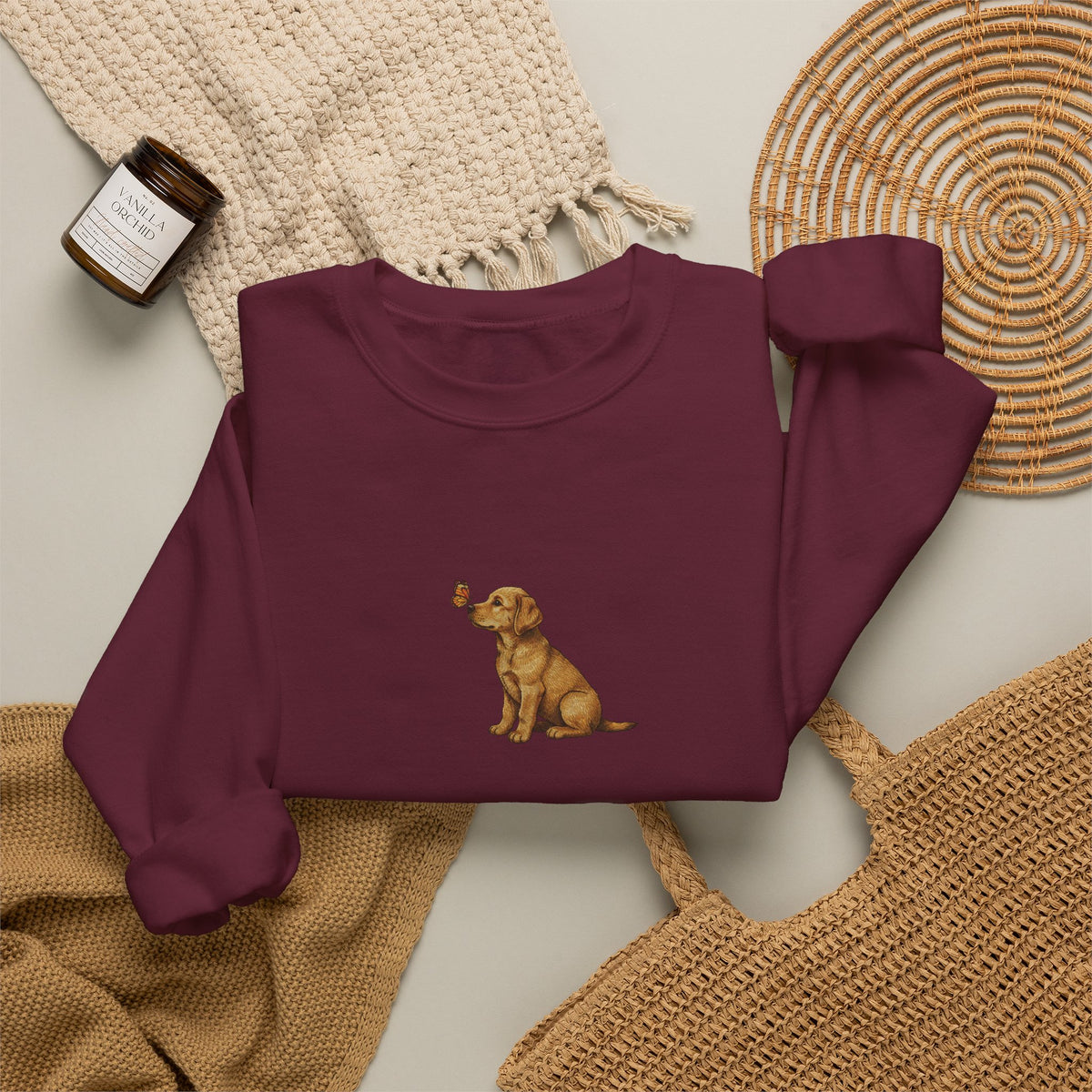 Labrador Puppy Crewneck Sweatshirt