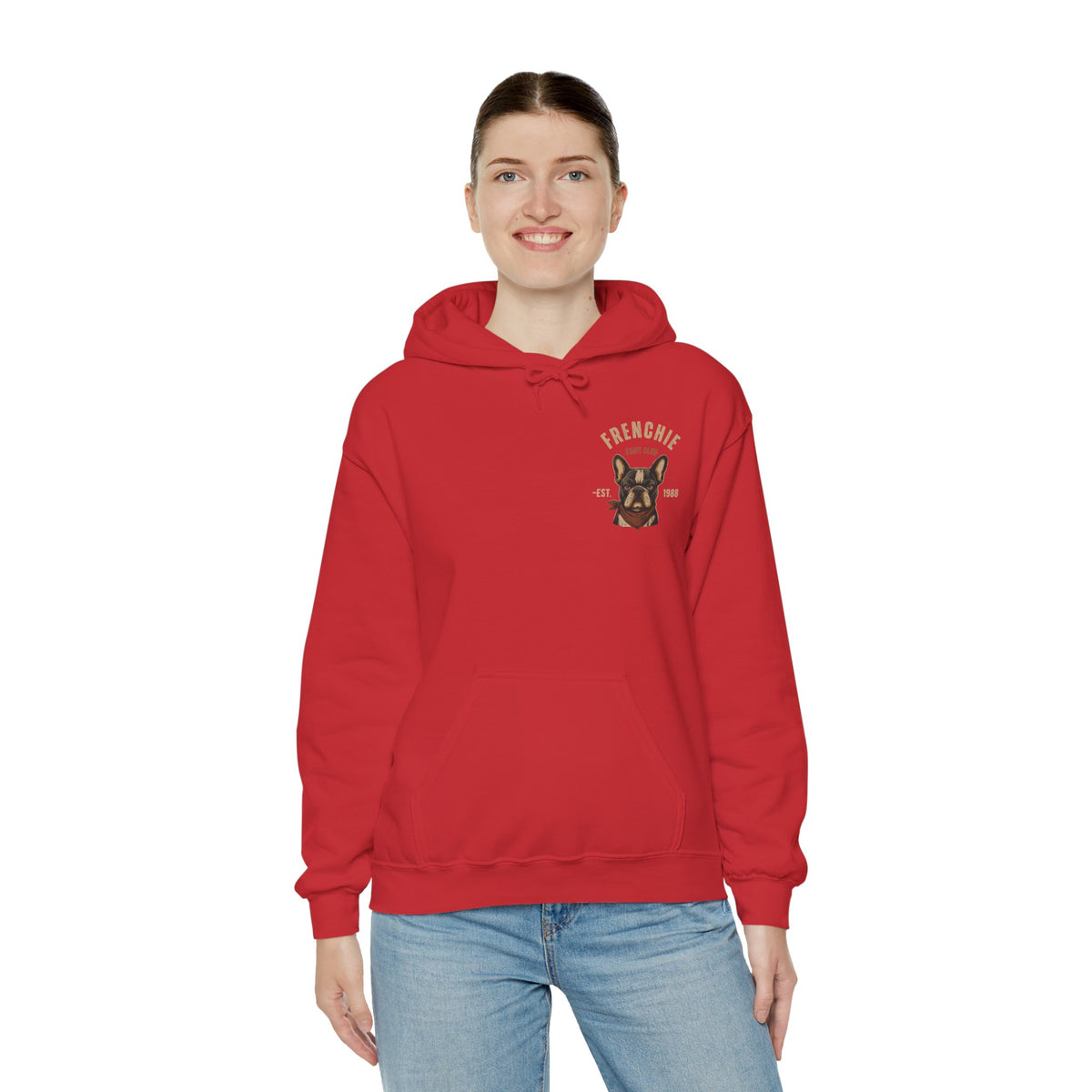 Frenchie Dog Hoodie – "Frenchie Off Duty" Comfort Pullover