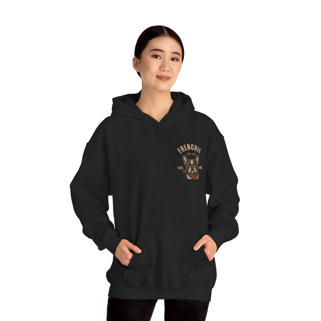 Frenchie Dog Hoodie – "Frenchie Off Duty" Comfort Pullover