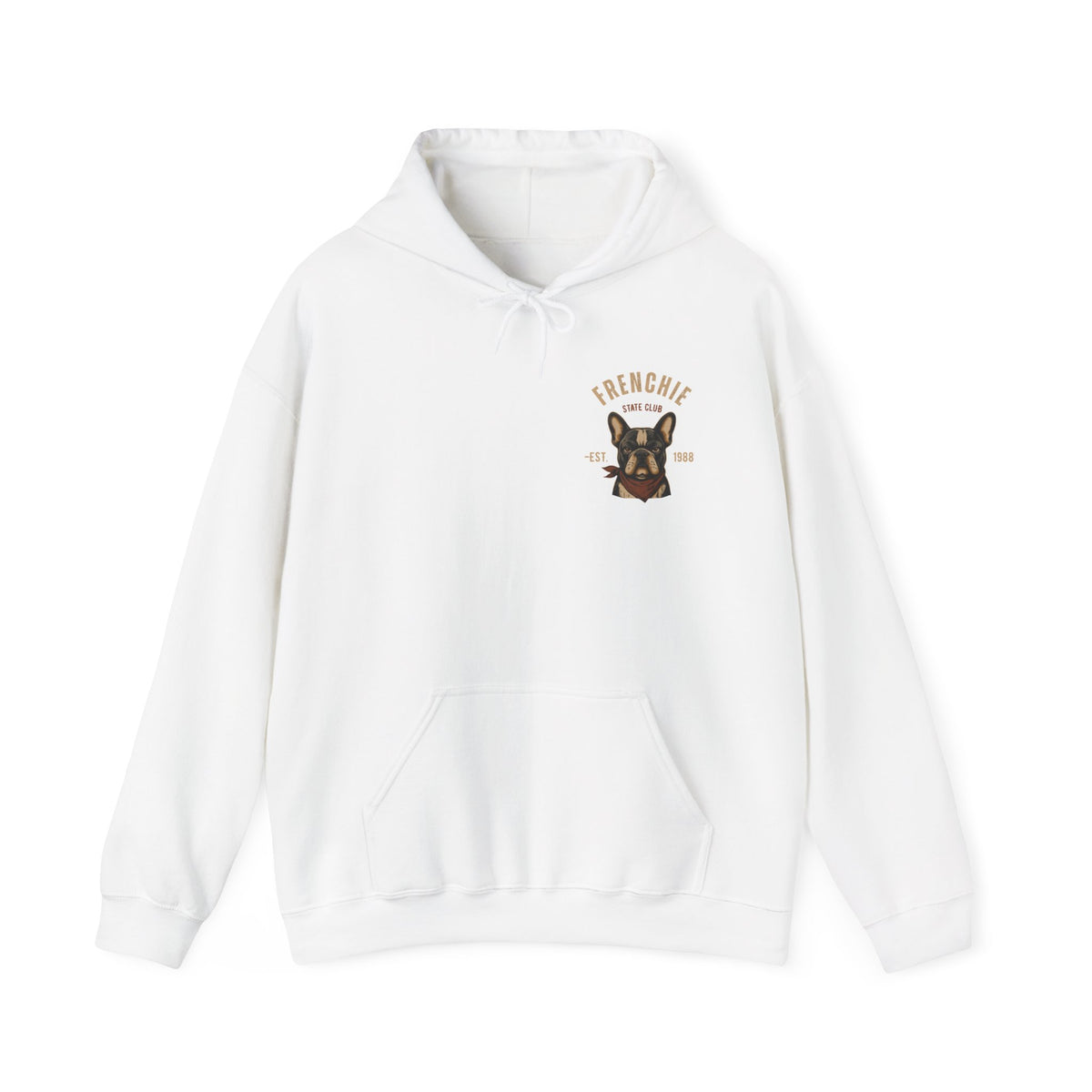 Frenchie Dog Hoodie – "Frenchie Off Duty" Comfort Pullover