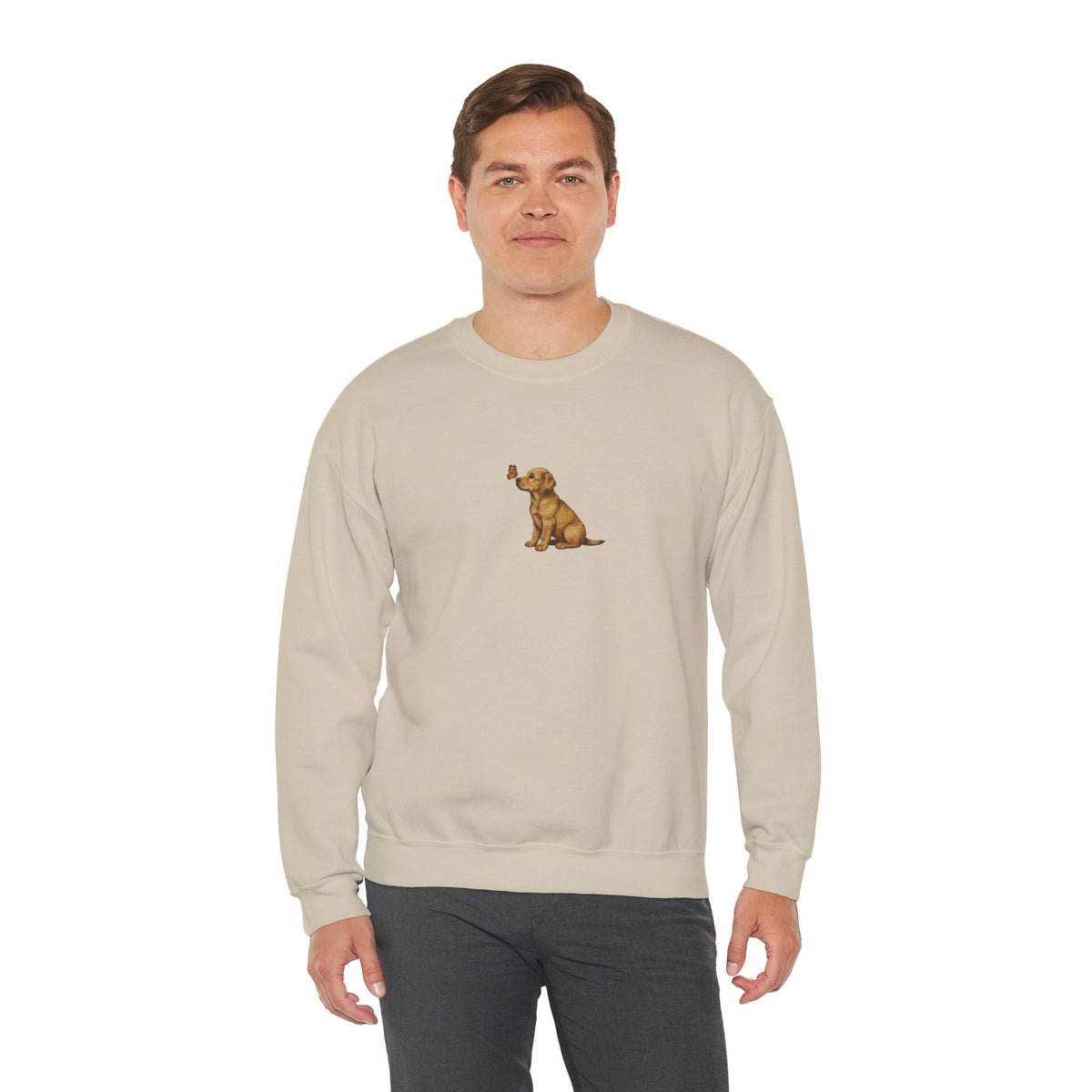 Labrador Puppy Crewneck Sweatshirt