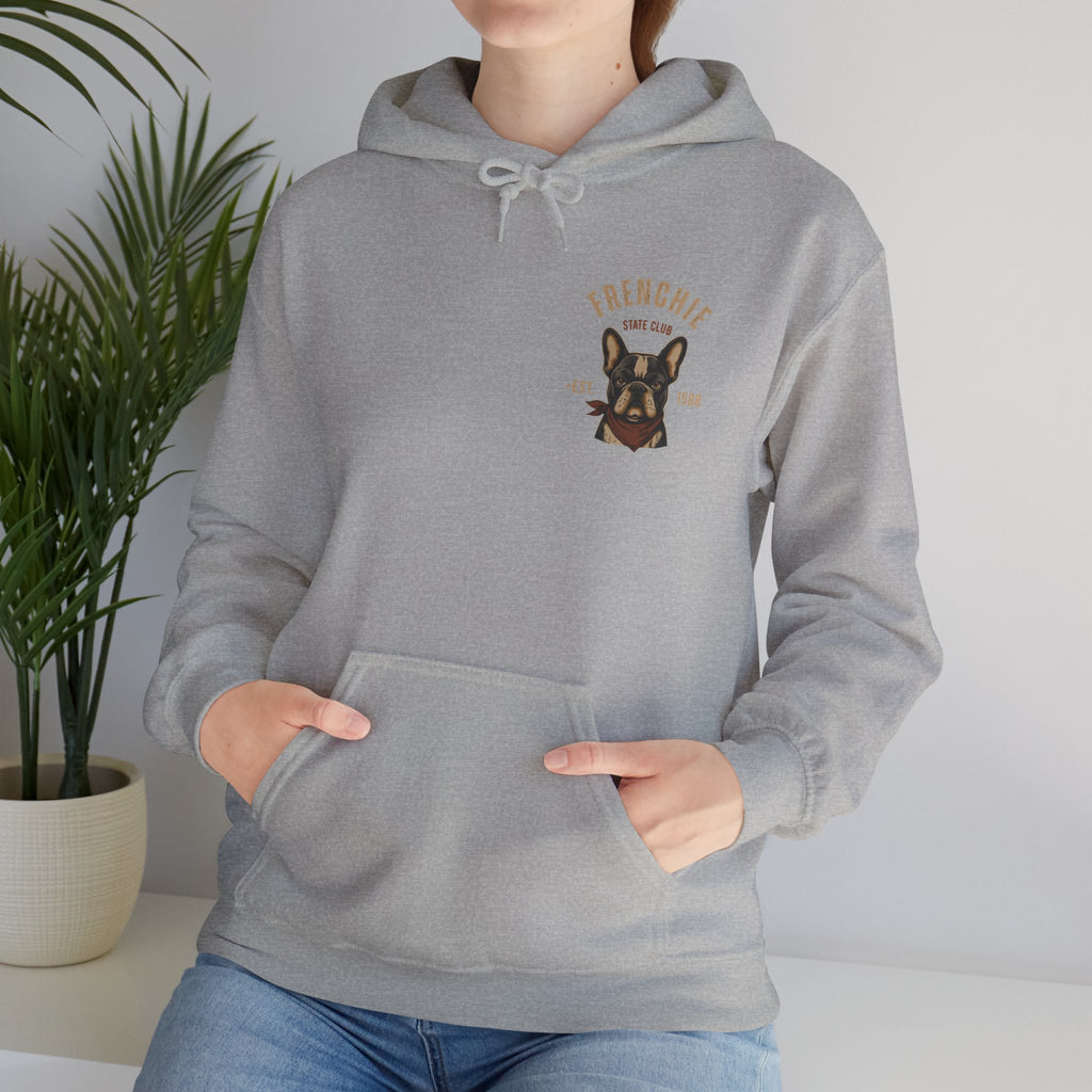 Frenchie Dog Hoodie – "Frenchie Off Duty" Comfort Pullover