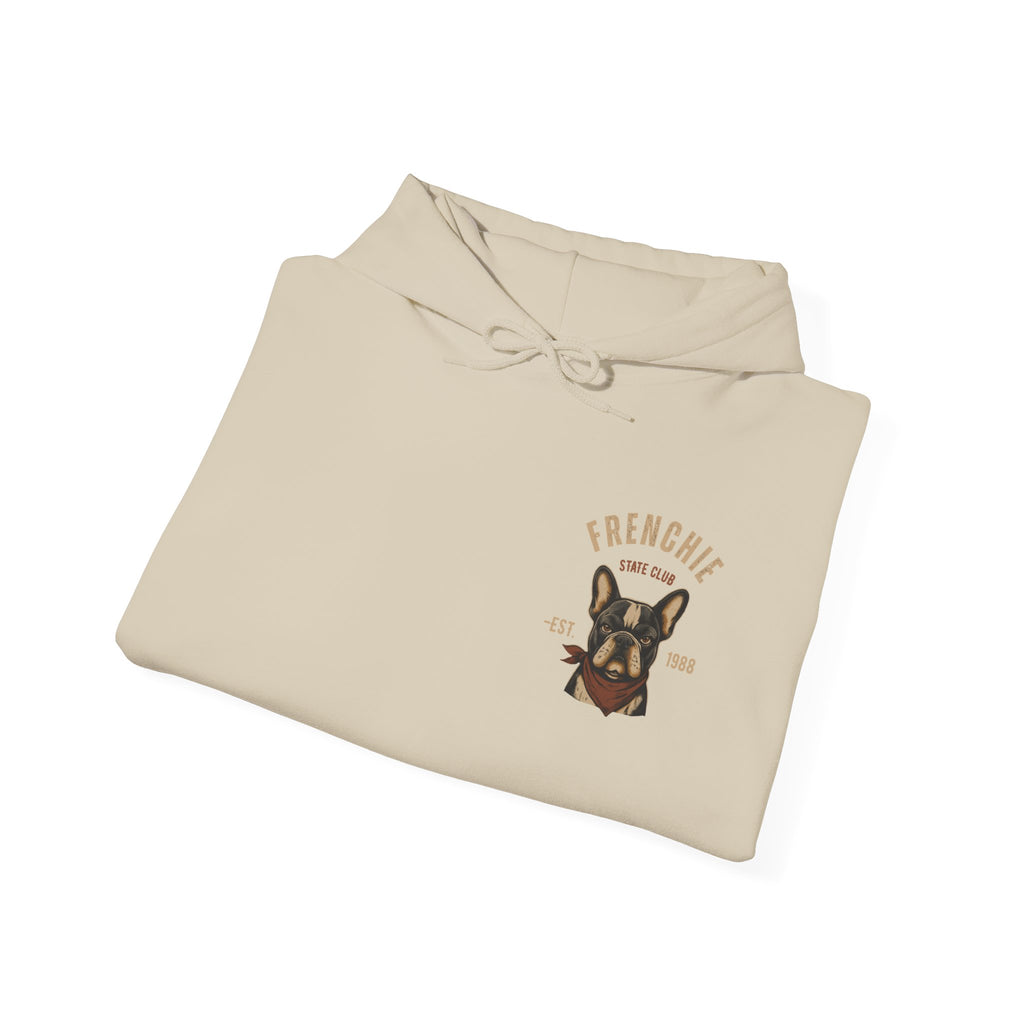Frenchie Dog Hoodie – "Frenchie Off Duty" Comfort Pullover