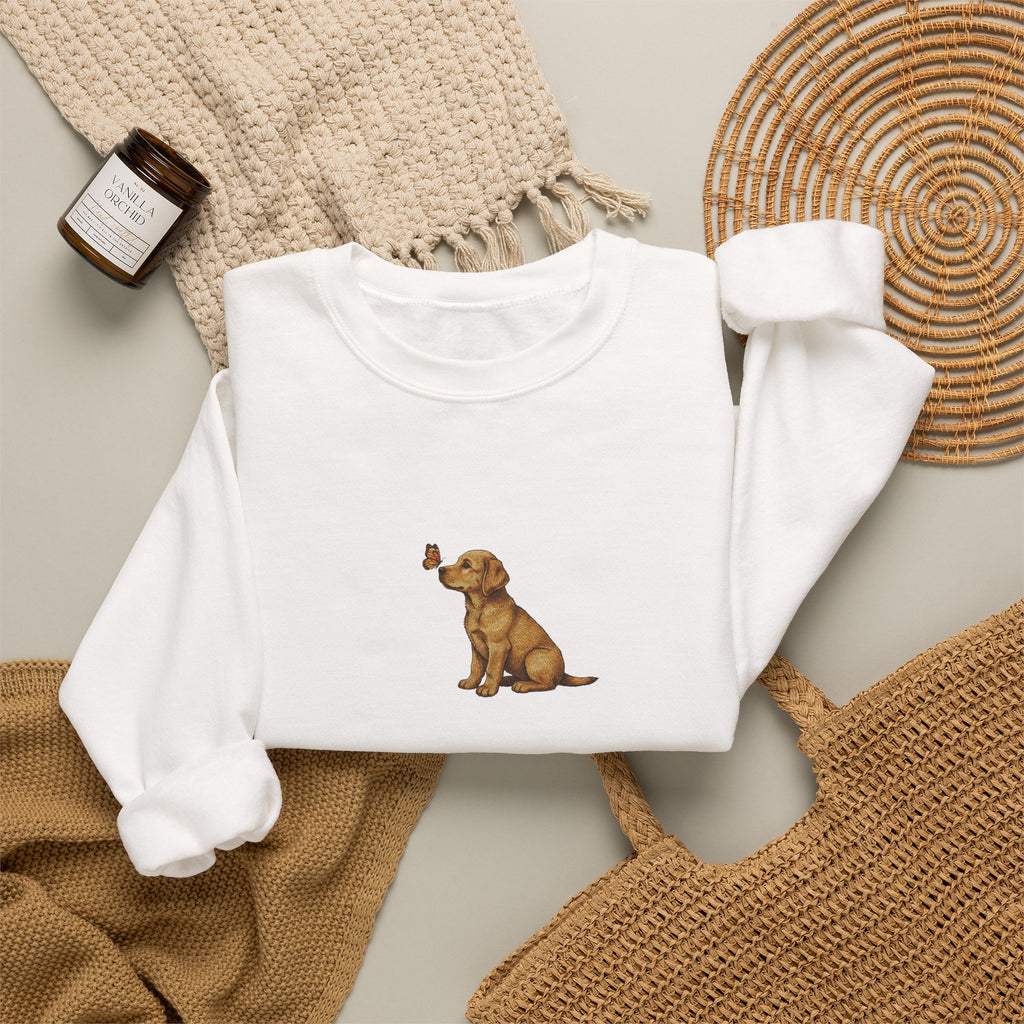 Labrador Puppy Crewneck Sweatshirt