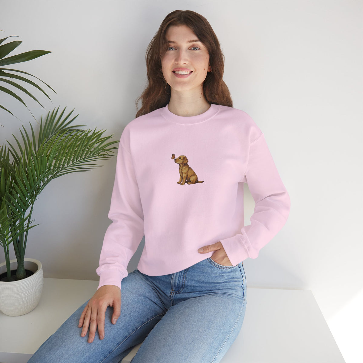 Labrador Puppy Crewneck Sweatshirt