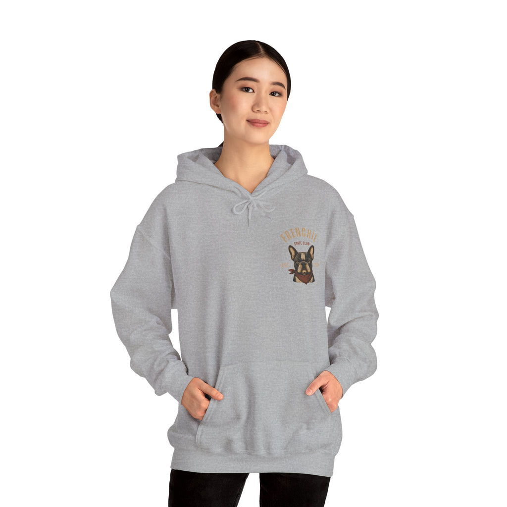 Frenchie Dog Hoodie – "Frenchie Off Duty" Comfort Pullover