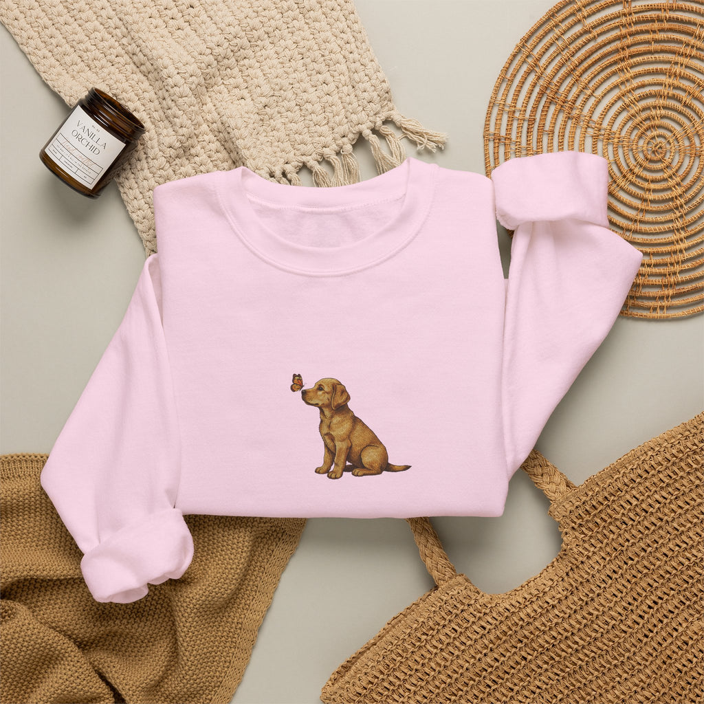 Labrador Puppy Crewneck Sweatshirt
