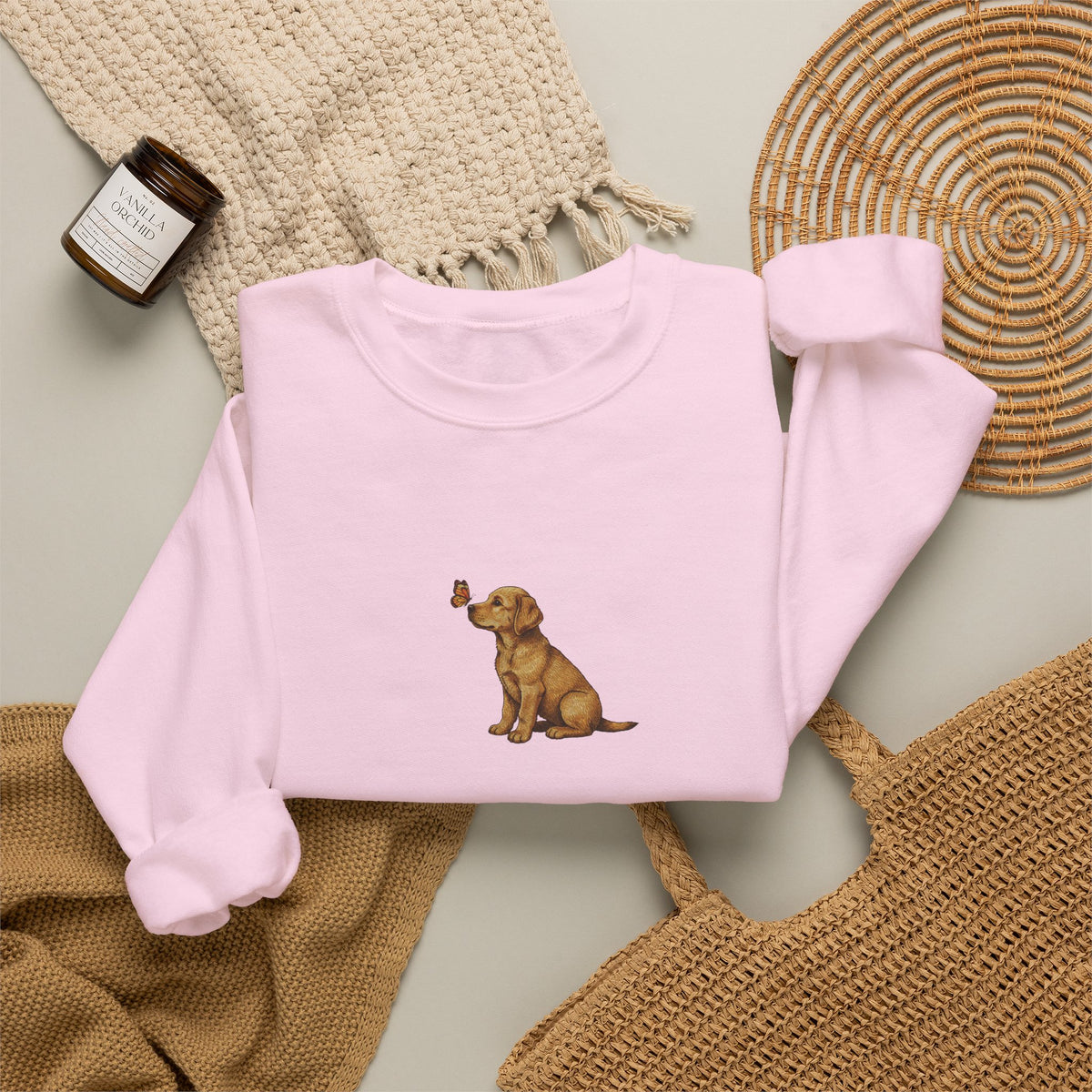 Labrador Puppy Crewneck Sweatshirt