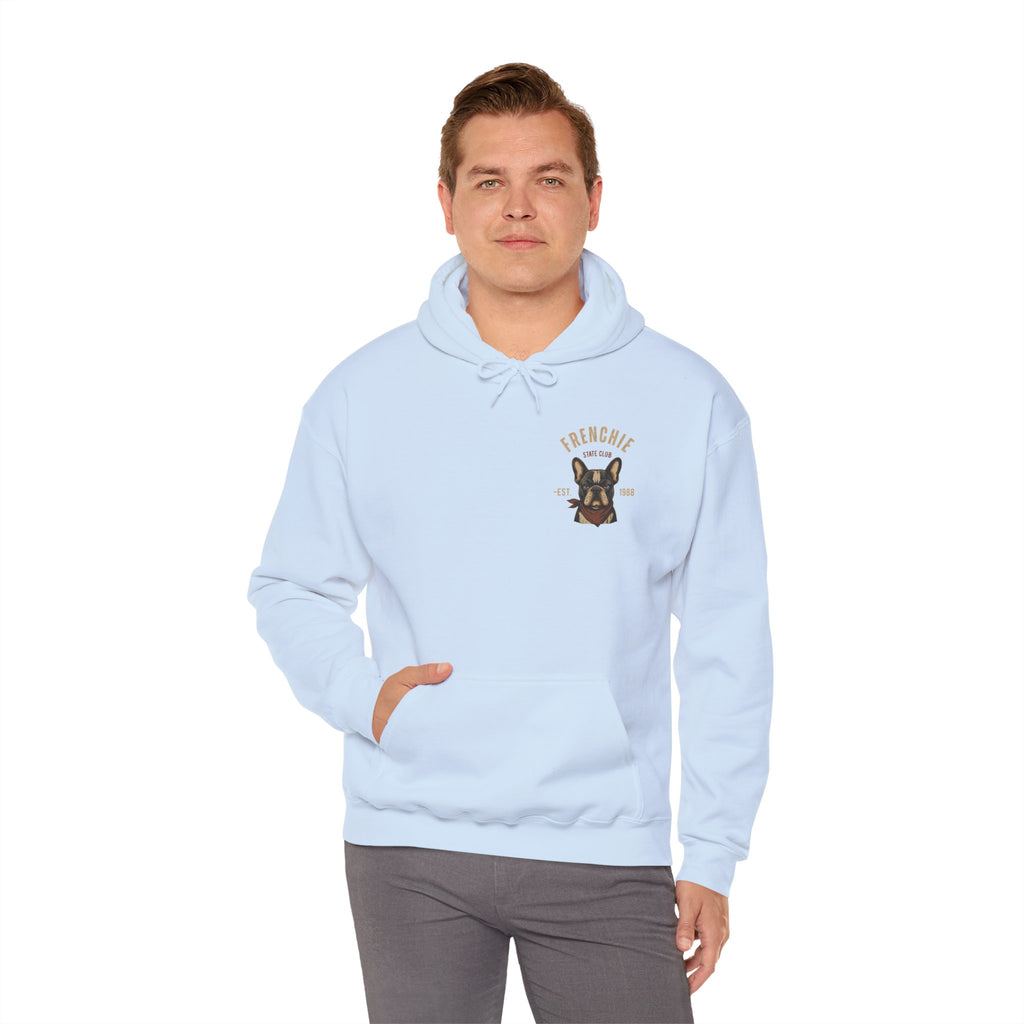 Frenchie Dog Hoodie – "Frenchie Off Duty" Comfort Pullover